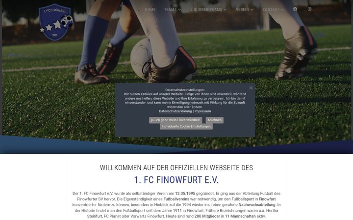 Screenshot of fcfinowfurt.de