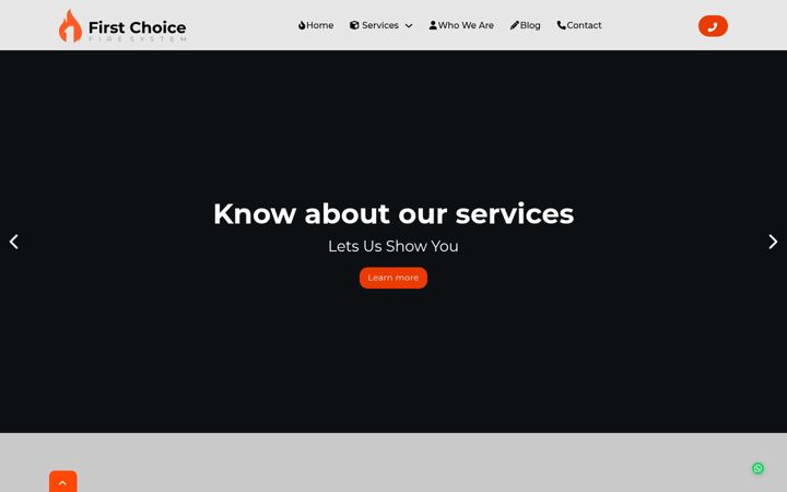 Screenshot of fcfiresystem.com