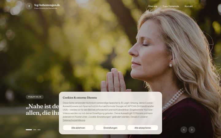 Screenshot of fcg-hohentengen.de