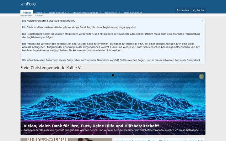 Screenshot of fcg-kall.de