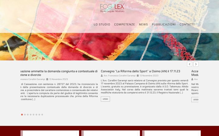 Screenshot of fcglex.it