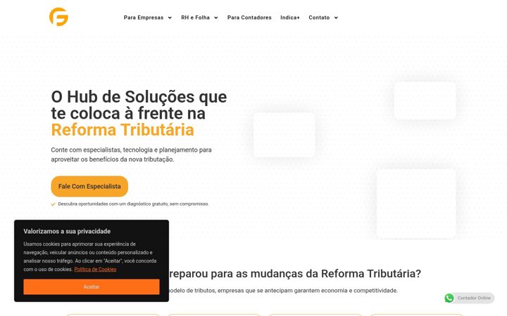 Snímek obrazovky fcgroup.com.br