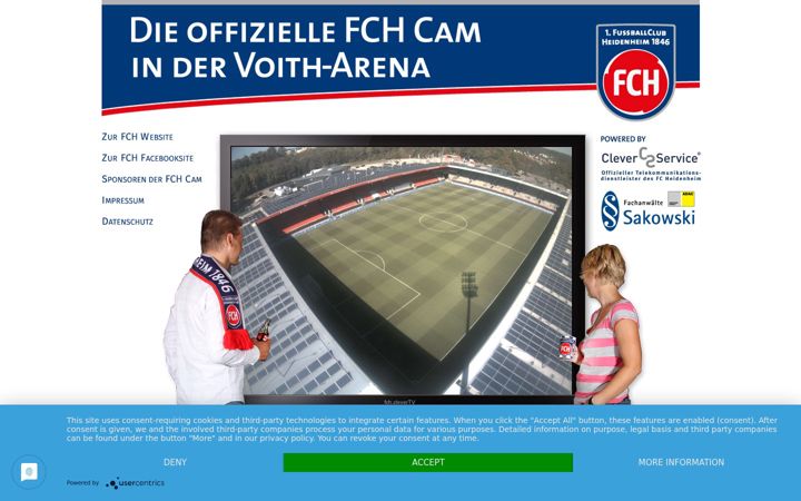 Capture d'écran de fch-cam.de