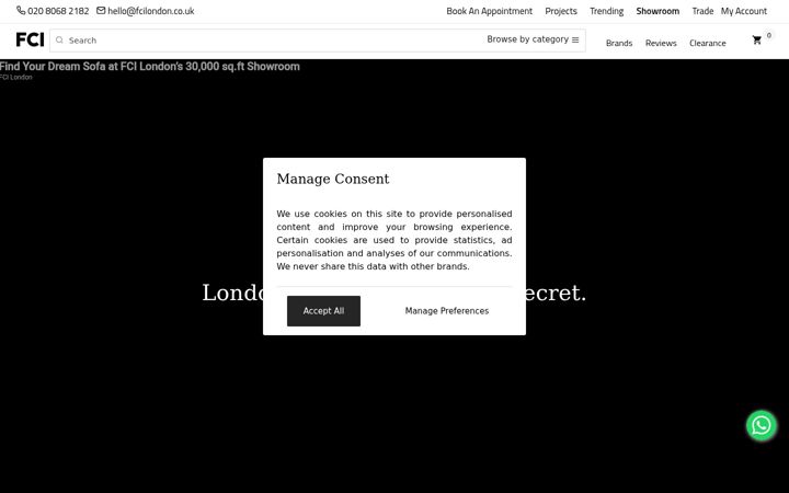 Screenshot of fcilondon.co.uk