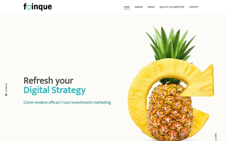 Screenshot of fcinque.com