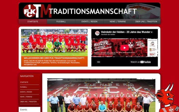Screenshot ta' fck-traditionsmannschaft.de