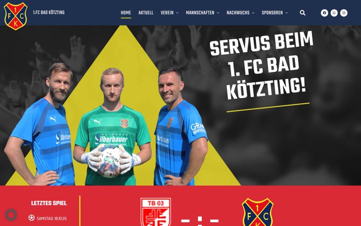 Screenshot of fck1921.de