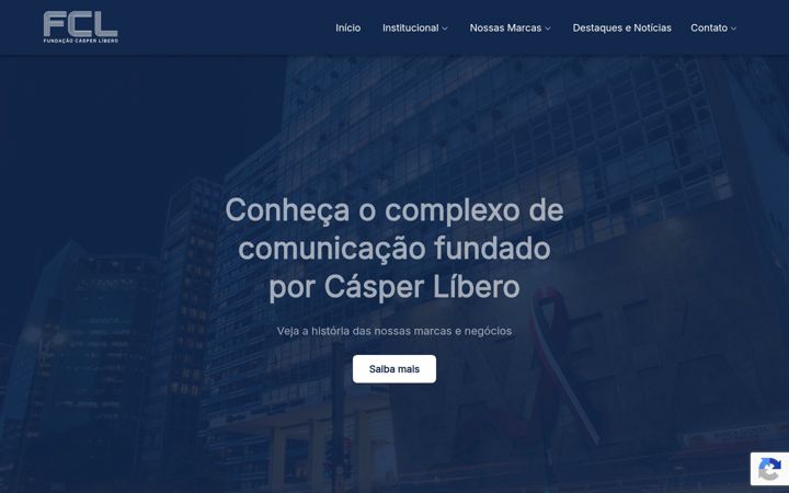 Snímek obrazovky fcl.com.br