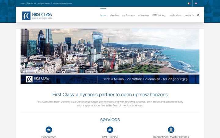 Screenshot of fclassevents.com