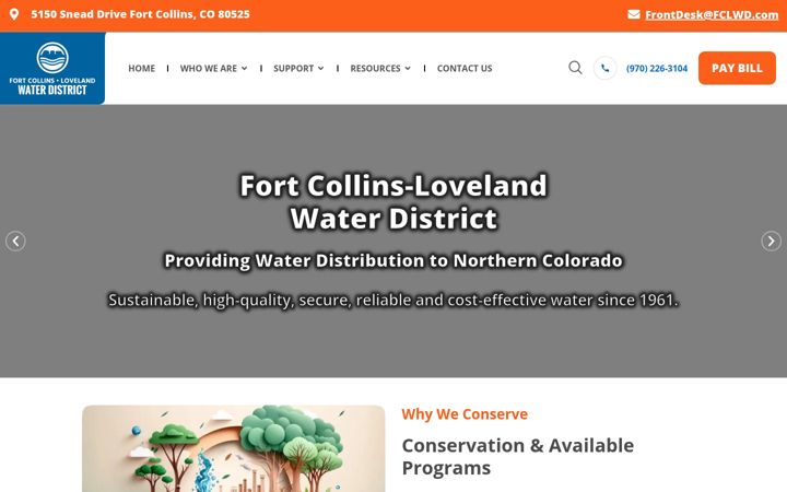 Screenshot of fclwd.com