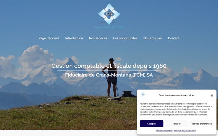 Screenshot of fcm-sa.ch