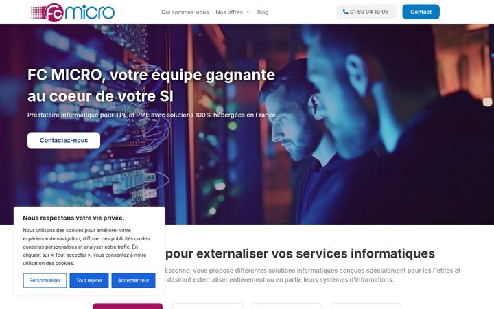 Screenshot of fcmicro.net