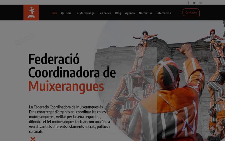 Screenshot of fcmuixerangues.org