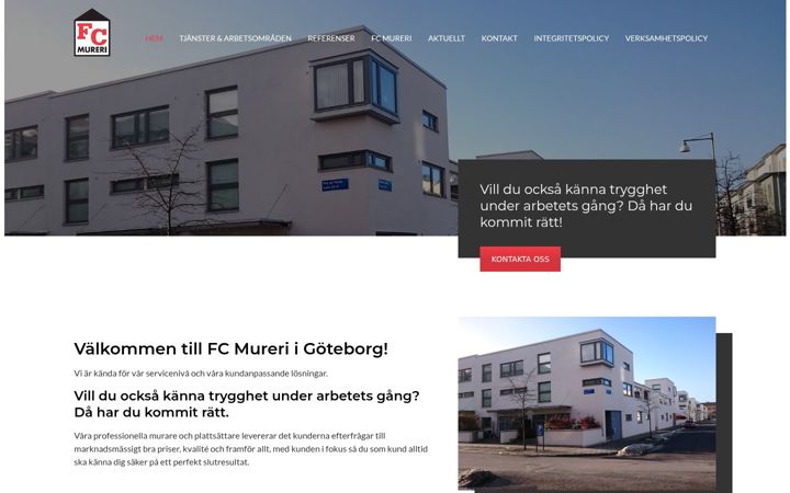 Zrzut ekranu fcmureri.se