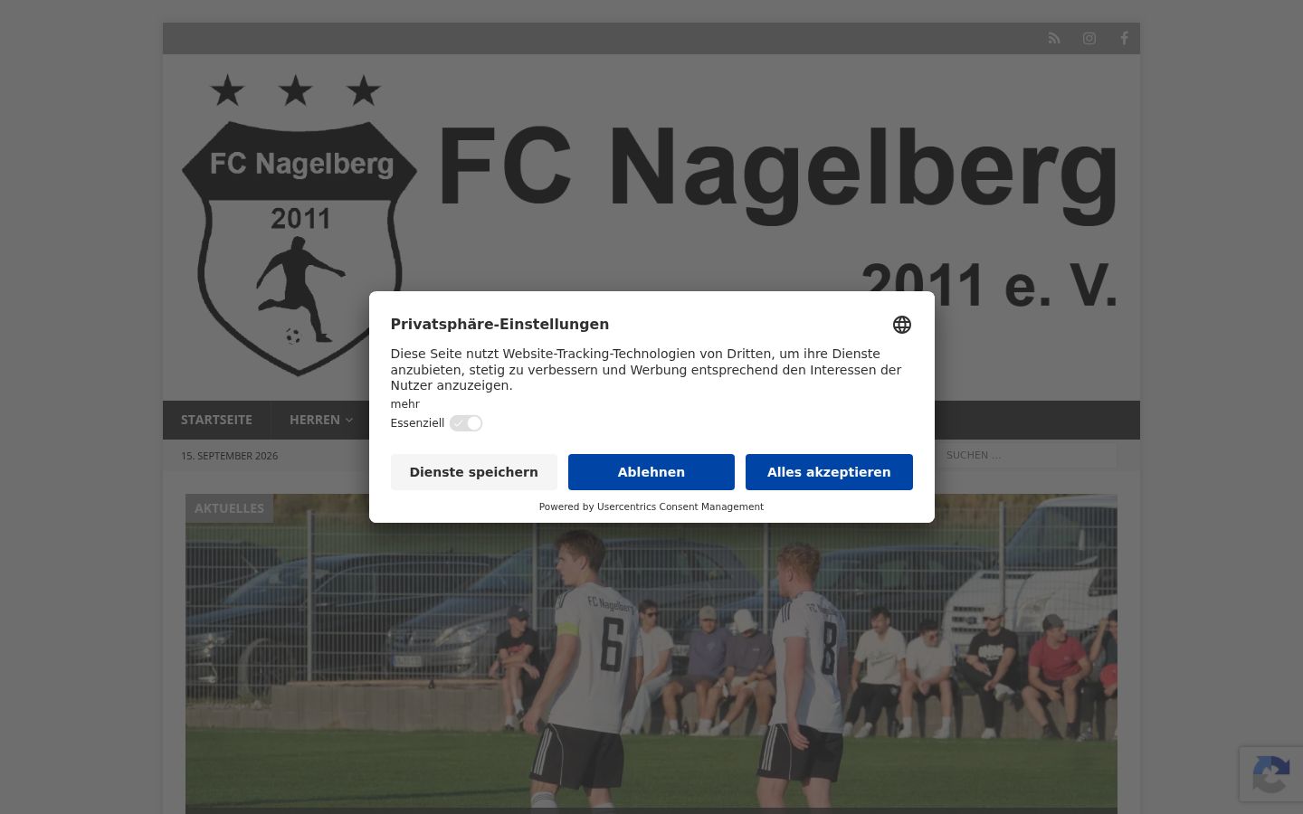 Zrzut ekranu banera zgody wyświetlanego przed jakąkolwiek interakcją