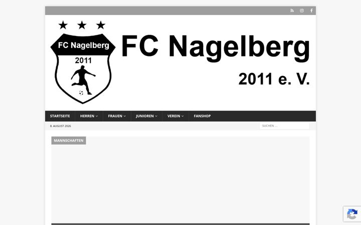 Screenshot of fcnagelberg.de