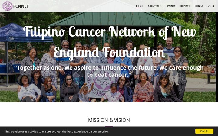 Screenshot of fcnnef.org