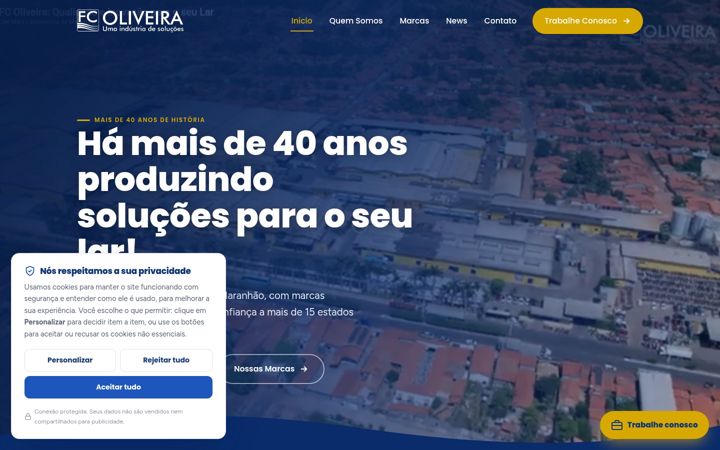 Screenshot of fcoliveira.com.br