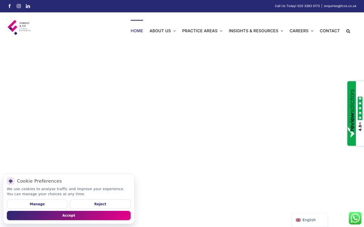 Screenshot of fcos.co.uk