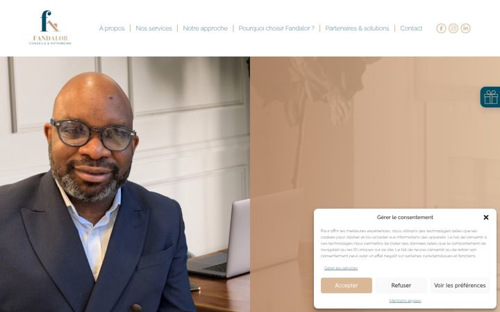 Screenshot of fcpatrimoine.com