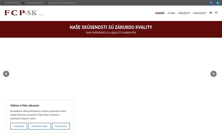 Screenshot of fcpsk.com