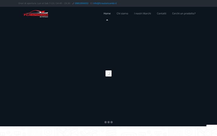 Screenshot of fcrautoricambi.it