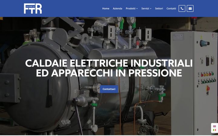 Screenshot of fcrcaldaie.com