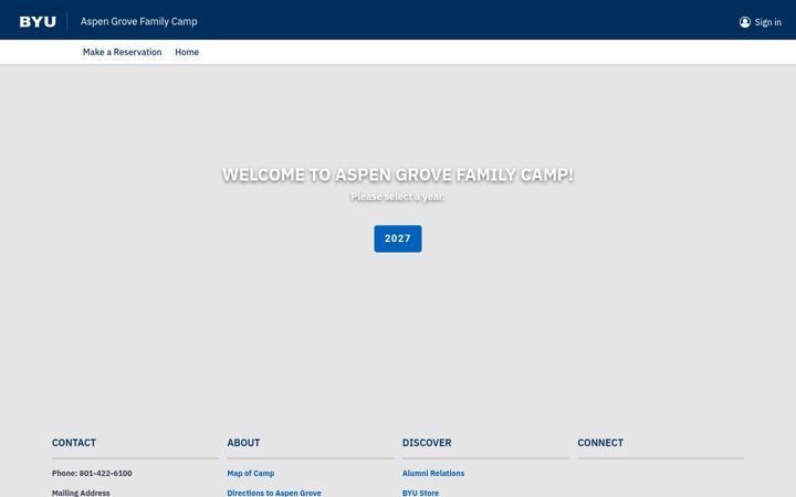 Screenshot of fcroomrate.byu.edu