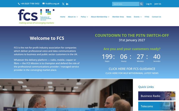 Zrzut ekranu fcs.org.uk
