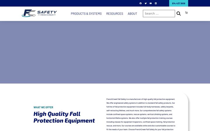 Screenshot of fcsafety.com