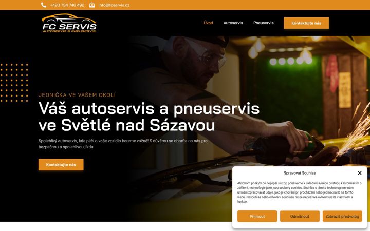 Screenshot of fcservis.cz