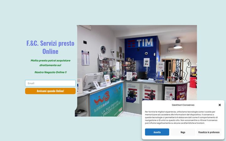 Screenshot of fcservizi.it