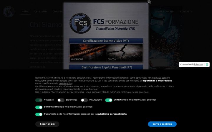 Screenshot of fcsformazione.it