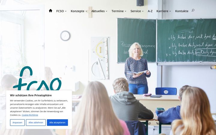 Screenshot of fcso.de