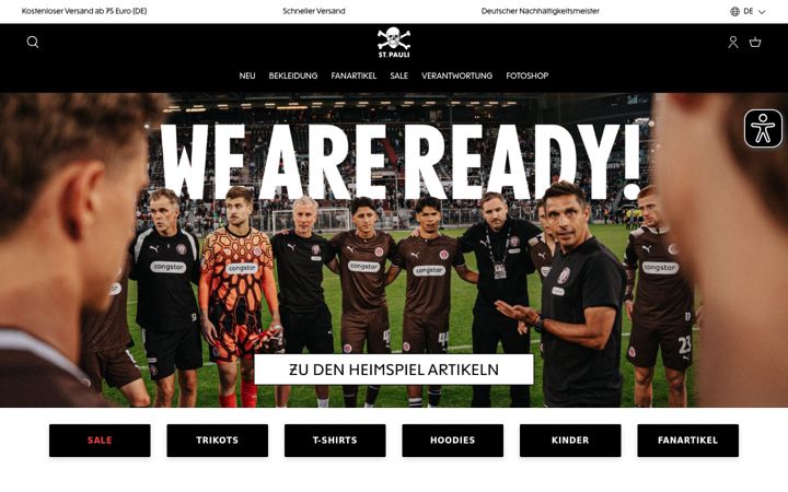 Screenshot of fcsp-shop.com