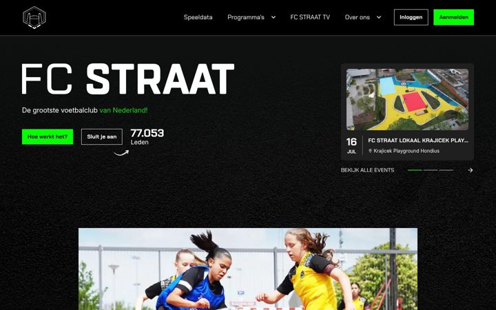 Екранна снимка на fcstraat.com