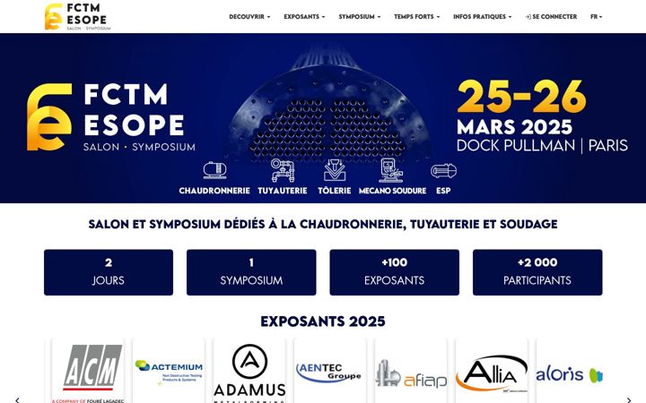Screenshot of fctm-esope.com