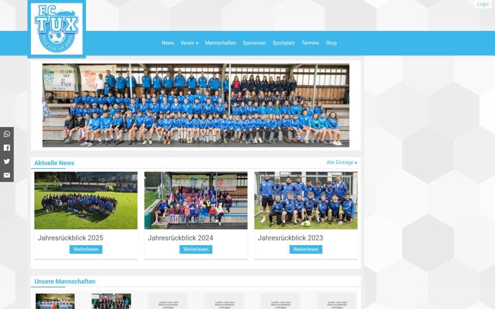 Screenshot of fctux.at