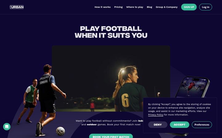 Screenshot of fcurban.nl