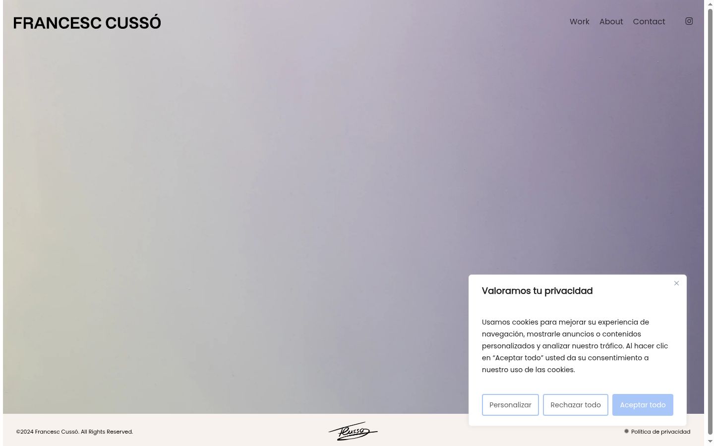 Snímka obrazovky banera súhlasu zobrazeného pred akoukoľvek interakciou