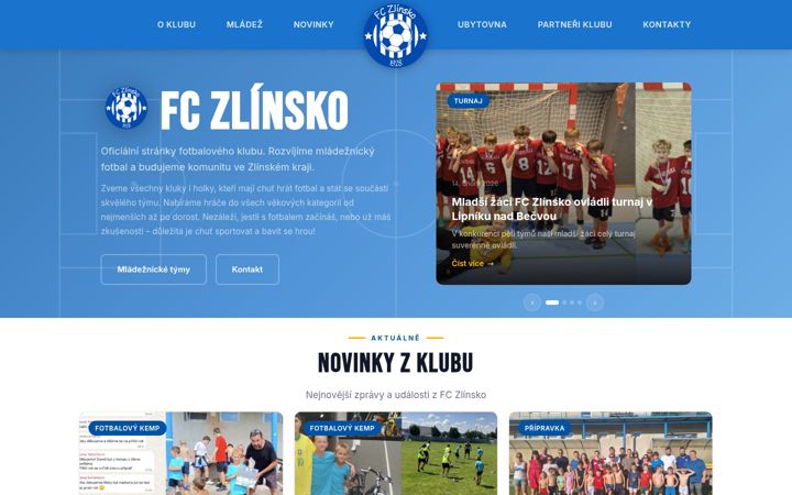 Screenshot of fcviktoriaotrokovice.cz