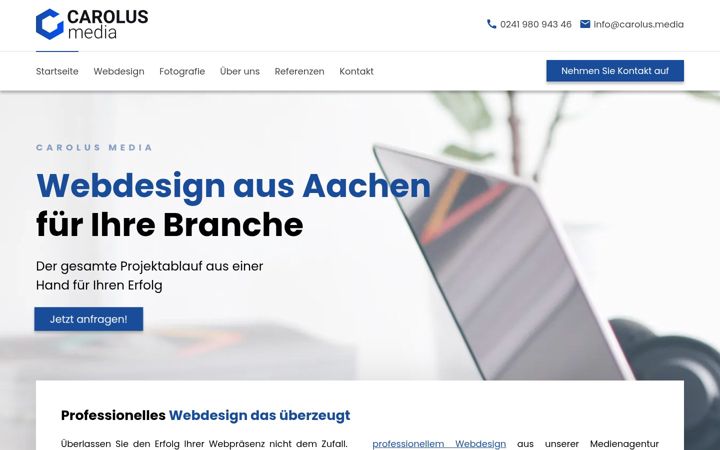 Screenshot ta' fd-websolutions.de