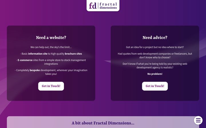 Screenshot of fd.digital