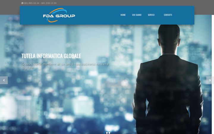 Screenshot of fdagroupsrl.it
