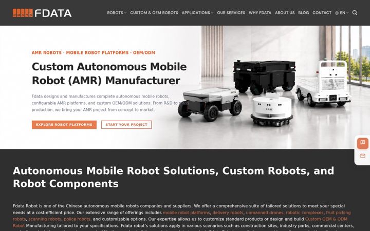 Screenshot of fdatabot.com