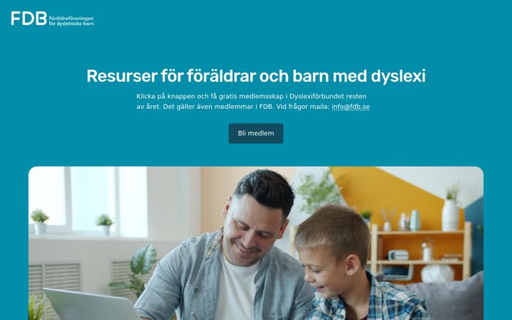 Screenshot of fdb.se