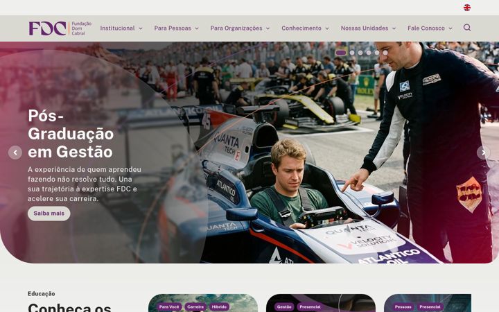 Screenshot of fdc.org.br
