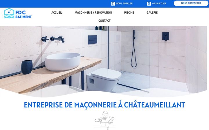 Screenshot of fdcbatiment.fr