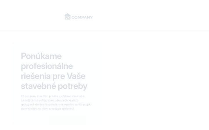 Screenshot of fdcompany.sk