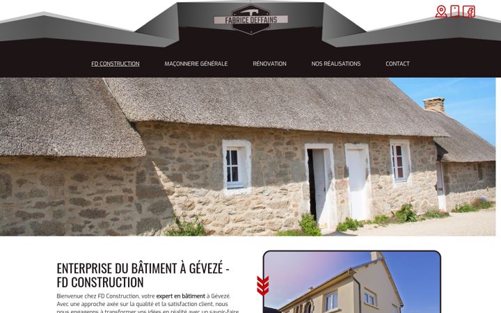 Screenshot of fdconstruction.fr